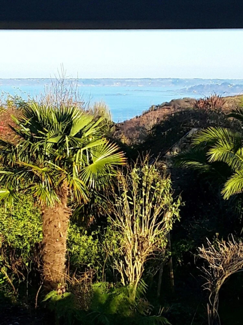 House With 2 Bedrooms in Guimaëc, With Wonderful sea View, Enclosed Ga