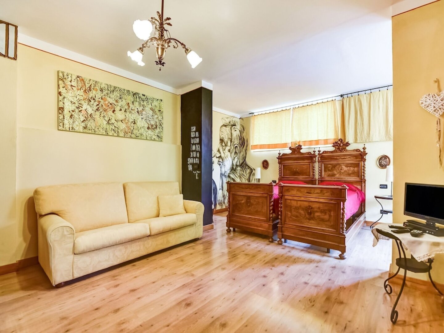 Cheerful Apartment in Migliandolo di Portacomaro With Garden