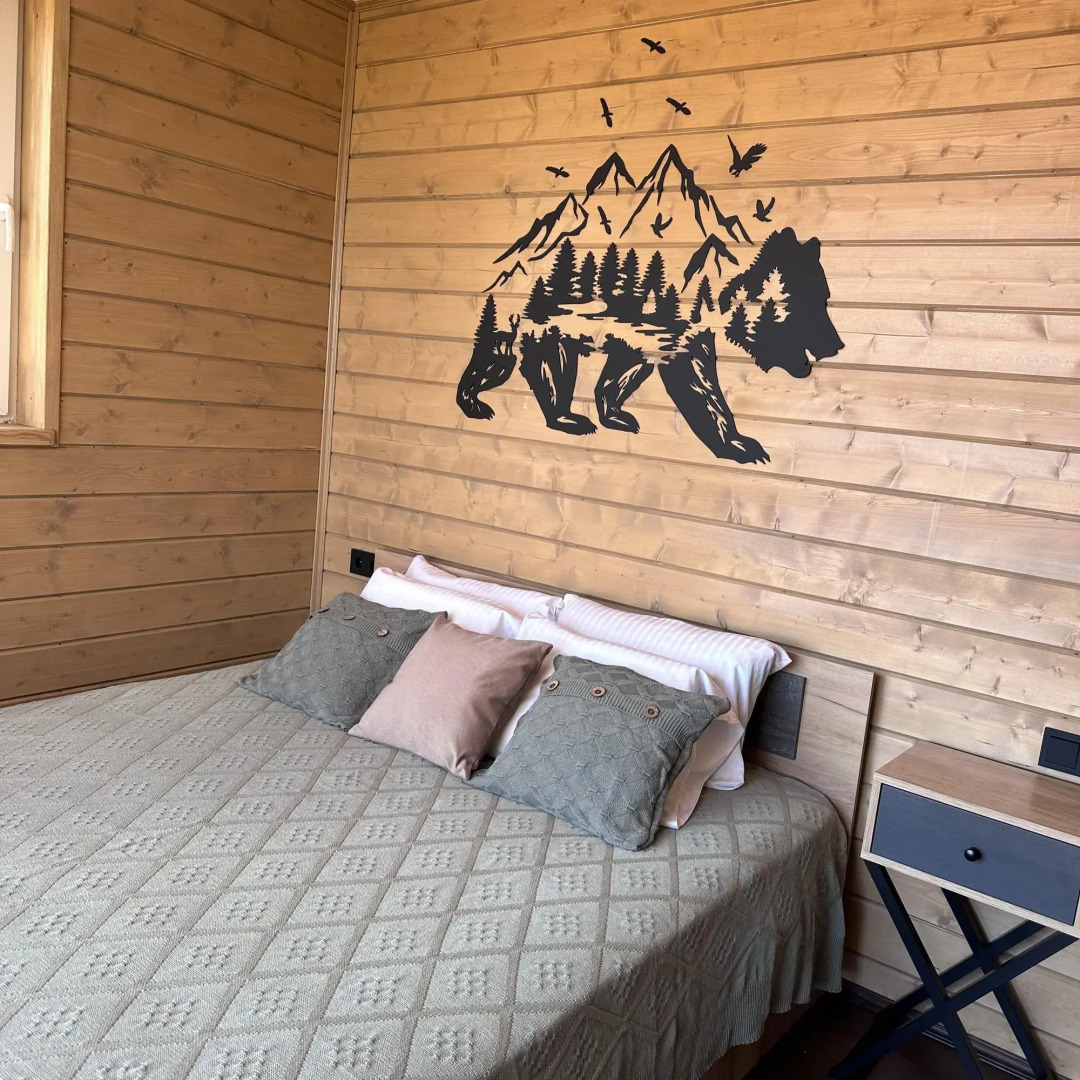 Современный дом с сибирским чаном