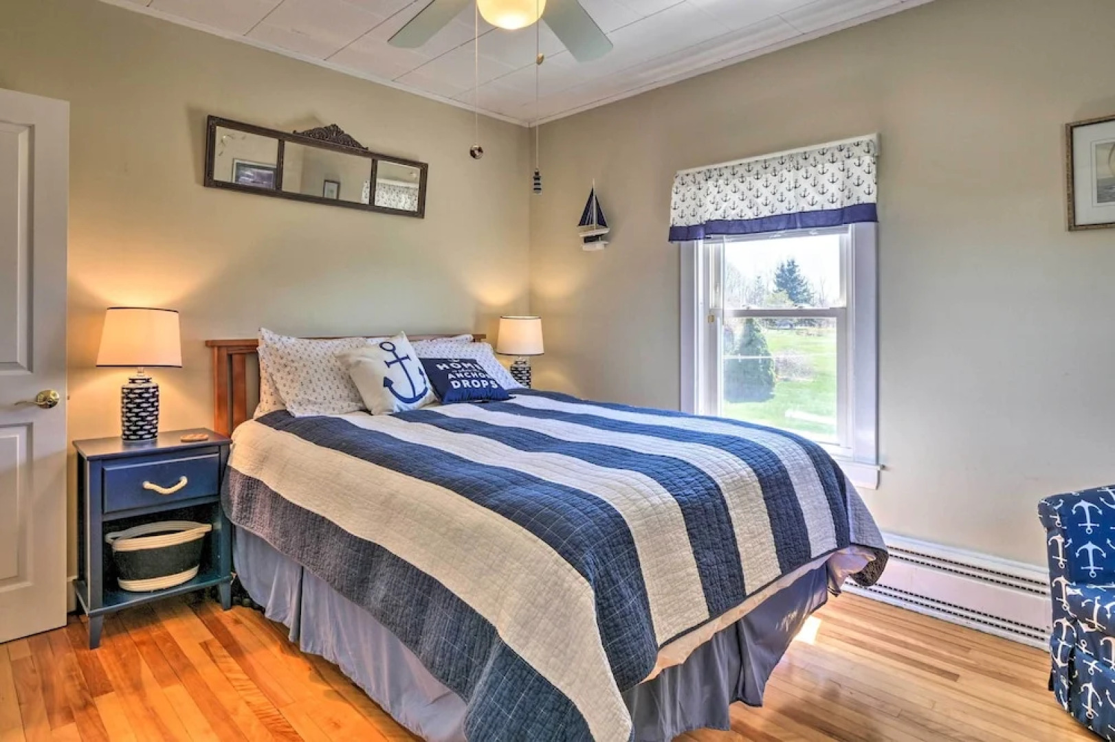 Nautical Lubec Cottage w/ Fire Pit & Grill!