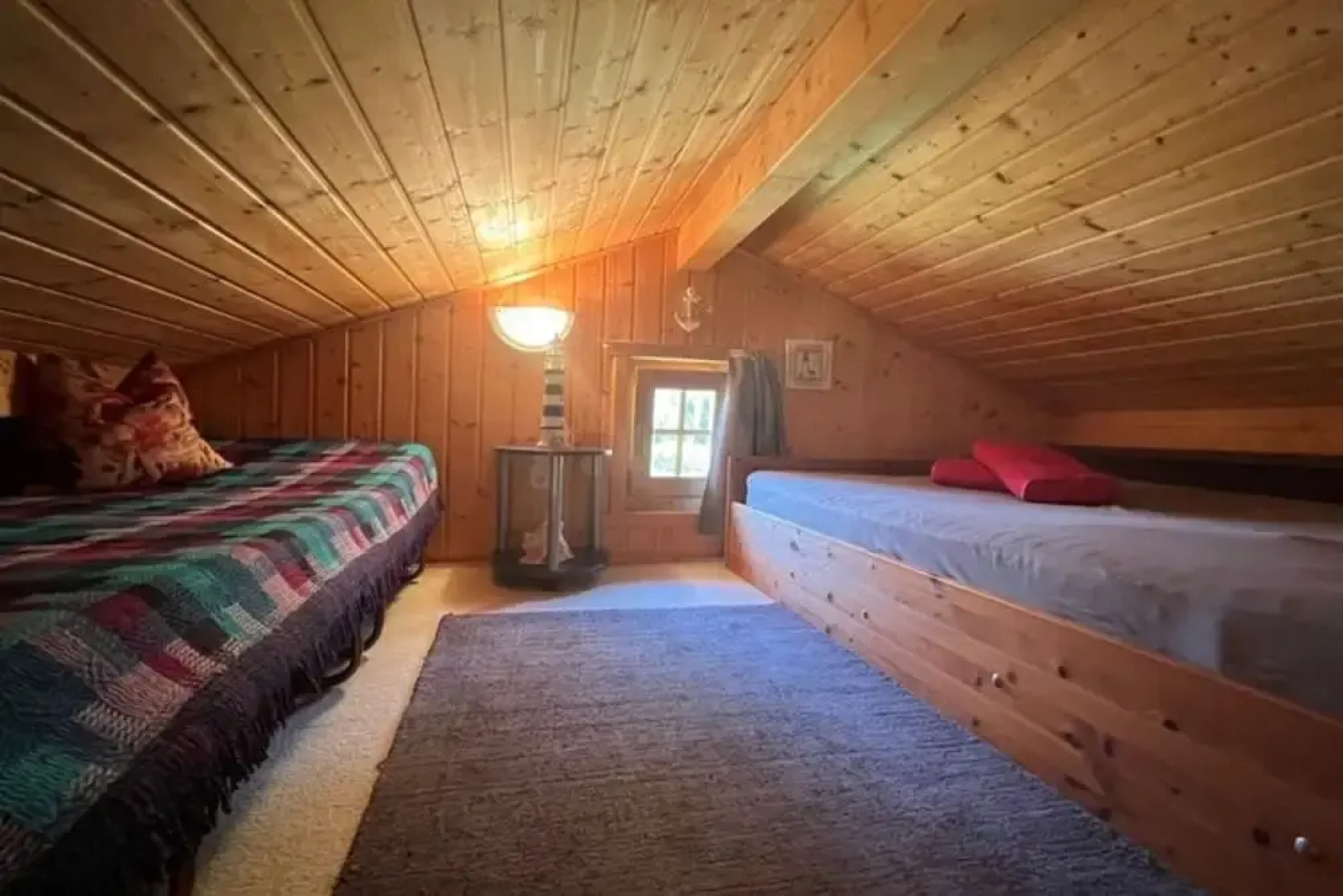 Log Cabin Near Baltic Sea Lighthouse