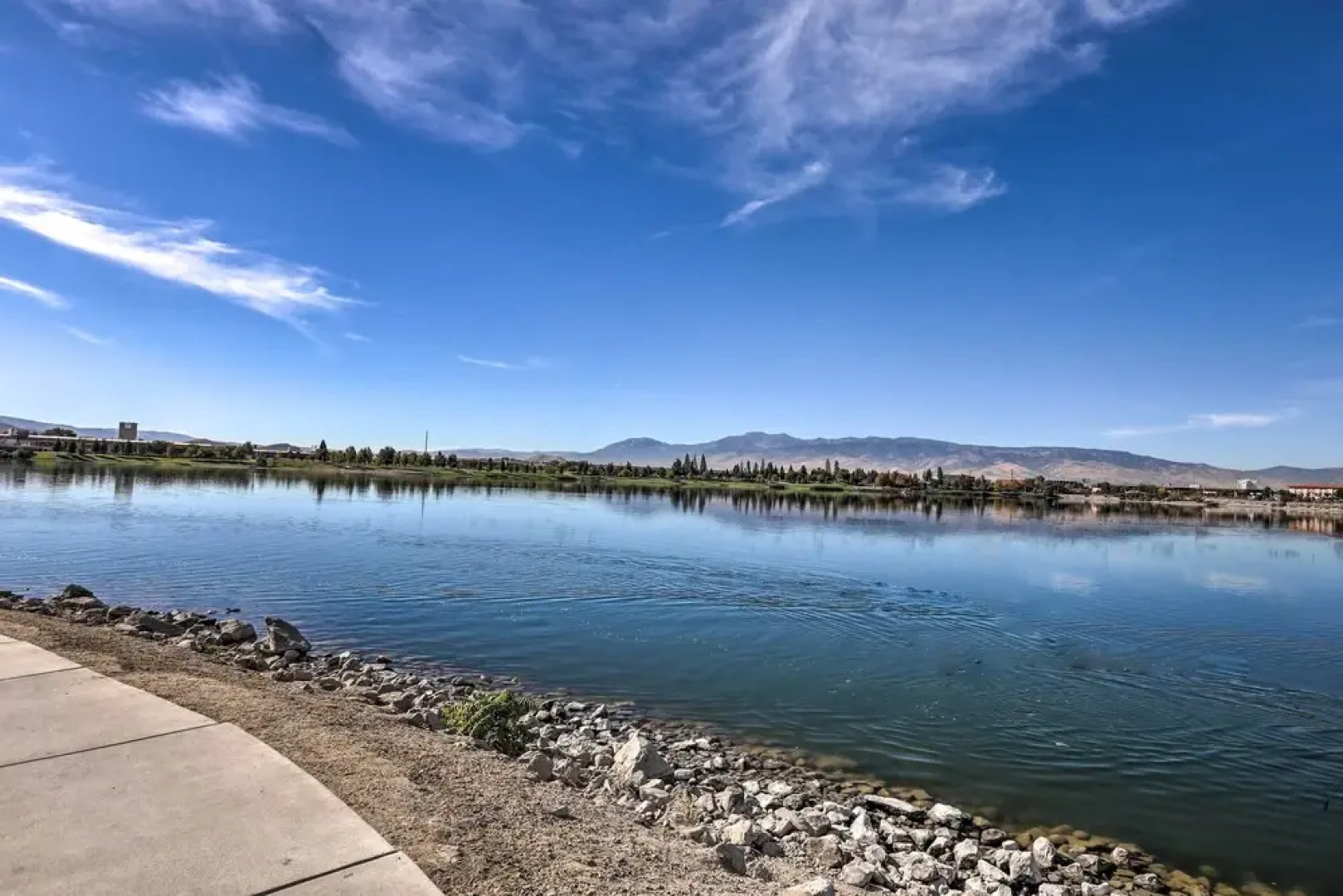 Private Dock & Balcony: Waterfront Sparks Home