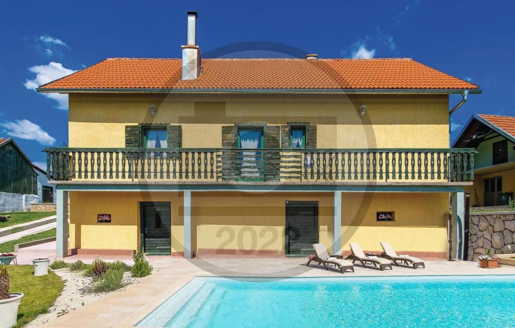 Awesome Home in Otocac with WiFi, 2 Bedrooms & Hot Tub