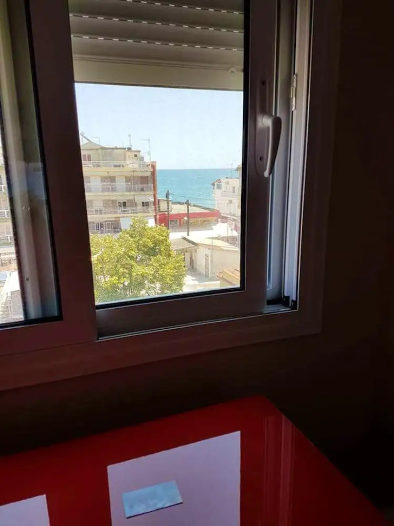 Apartment With one Bedroom in Paralia, With Wonderful sea View, Balcon