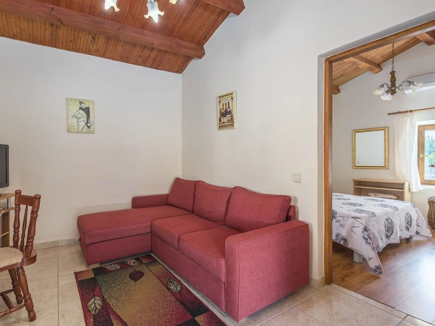 Stone Holiday House With a Spacious Yard and Private Pool