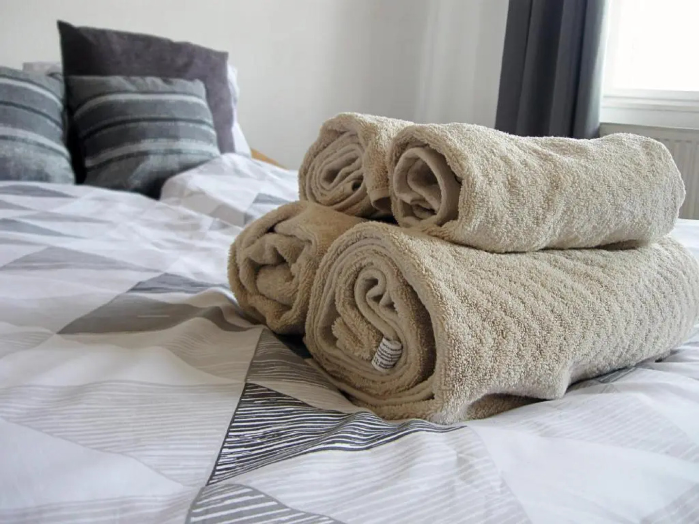 Danube view house with garden