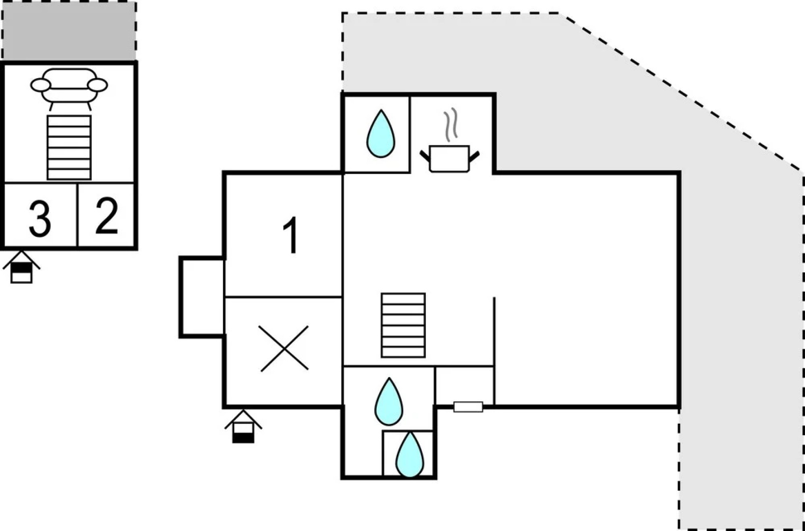 Awesome Home in Hovet With 3 Bedrooms