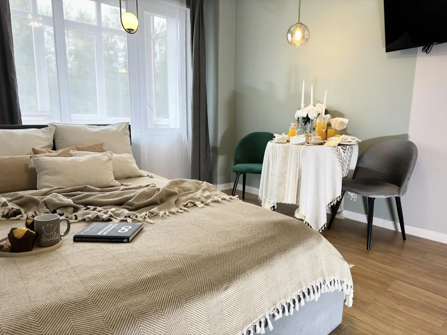 Апартаменты на улице Береговая 55