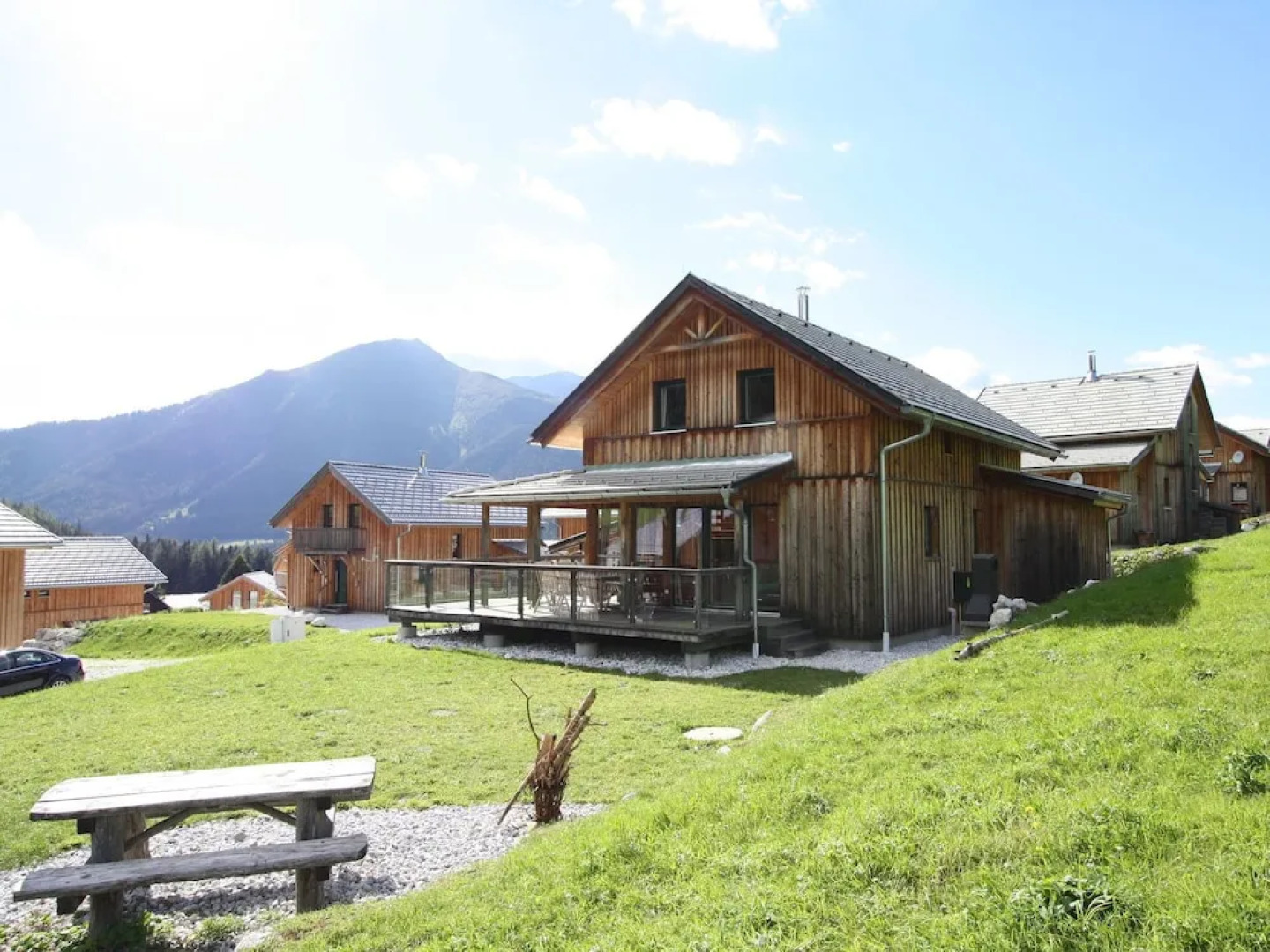 Fancy Chalet in Hohentauern With Sauna & Mountain Views