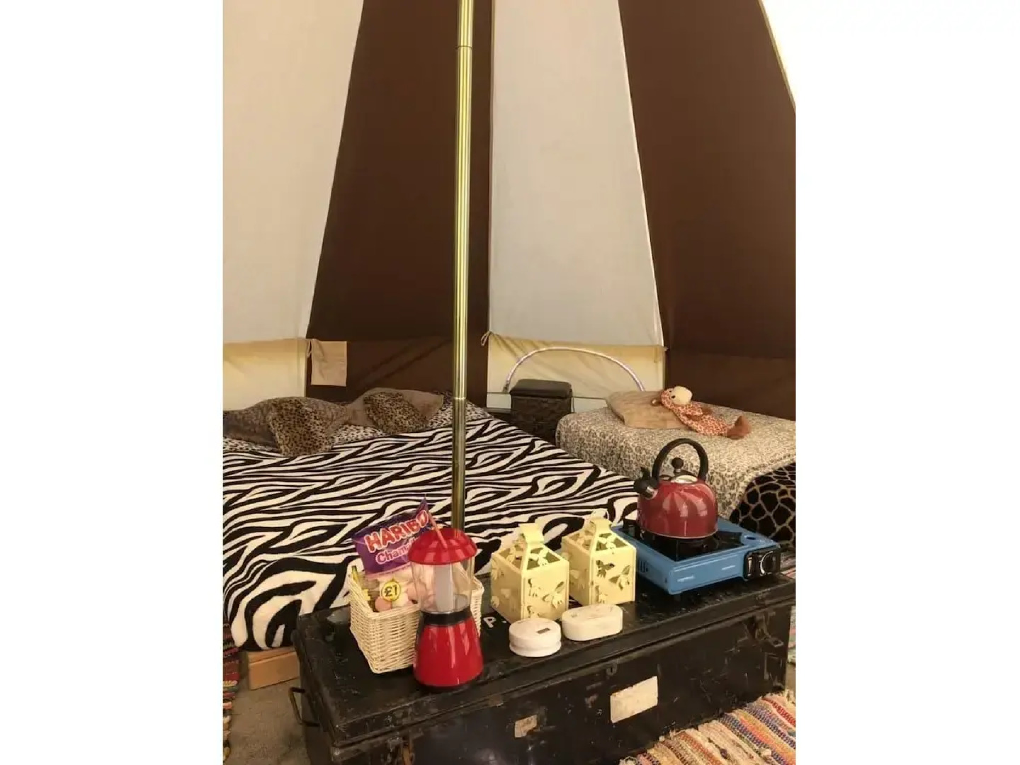 Fully Equipped Bell Tent 1 Campsite