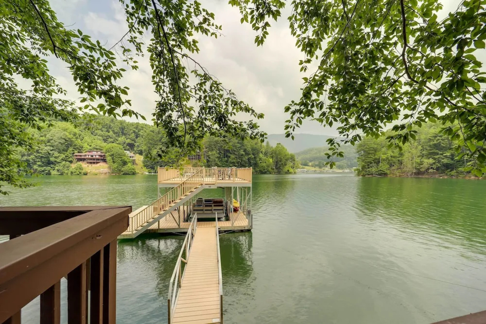 Lakefront Butler Retreat w/ Hot Tub & Dock!