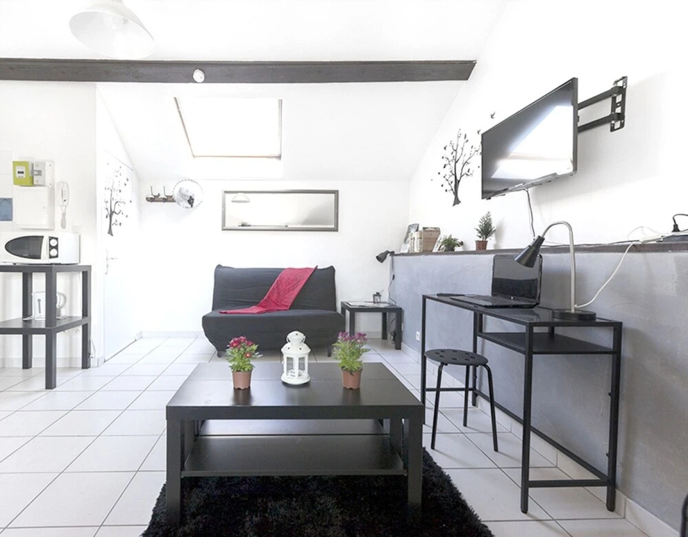 Studio in Voreppe, With Wonderful Mountain View and Pool Access - 27 k