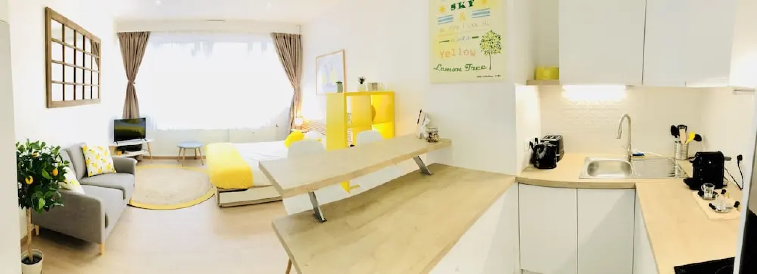 Yellow Lemon Tree - Appartement Centre Gares