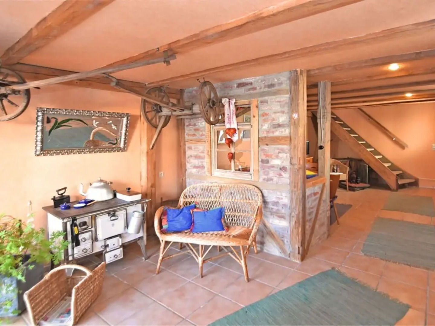 Small Apartment in Bad Tabarz in Thuringia With Garden and Pool