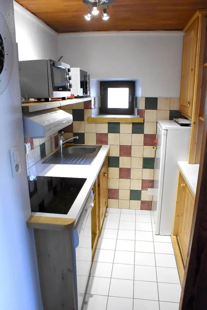 Apartment With one Bedroom in Val-d'isère, With Wonderful Mountain Vie