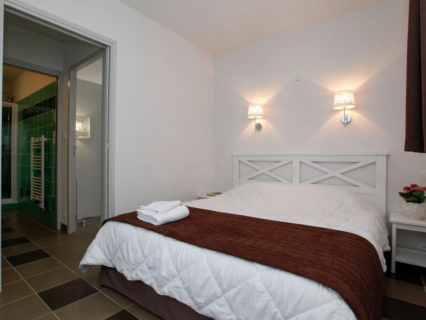 Comfy Studio in a 17th Century Castle in a Breton Village