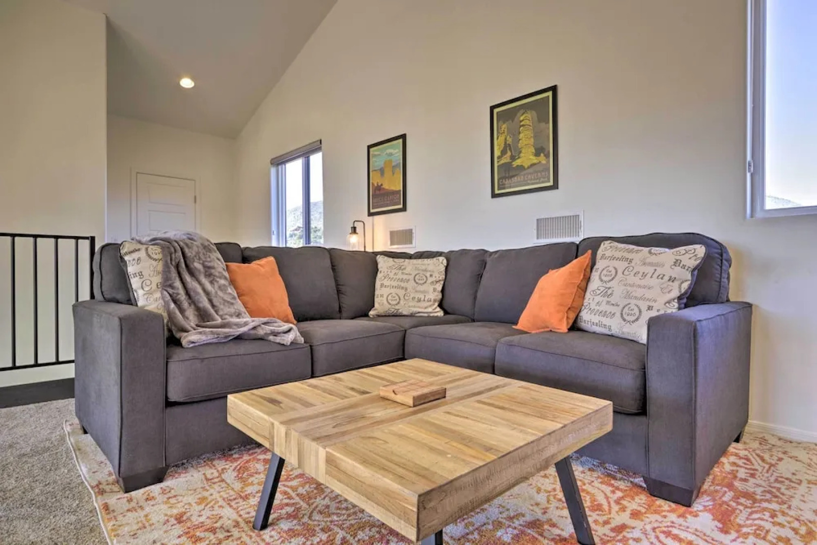 Modern Pine Retreat w/ Deck & Stunning Views!