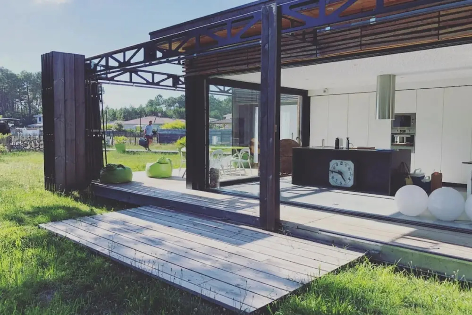 Maison d'architecte atypique à Lège Cap Ferret