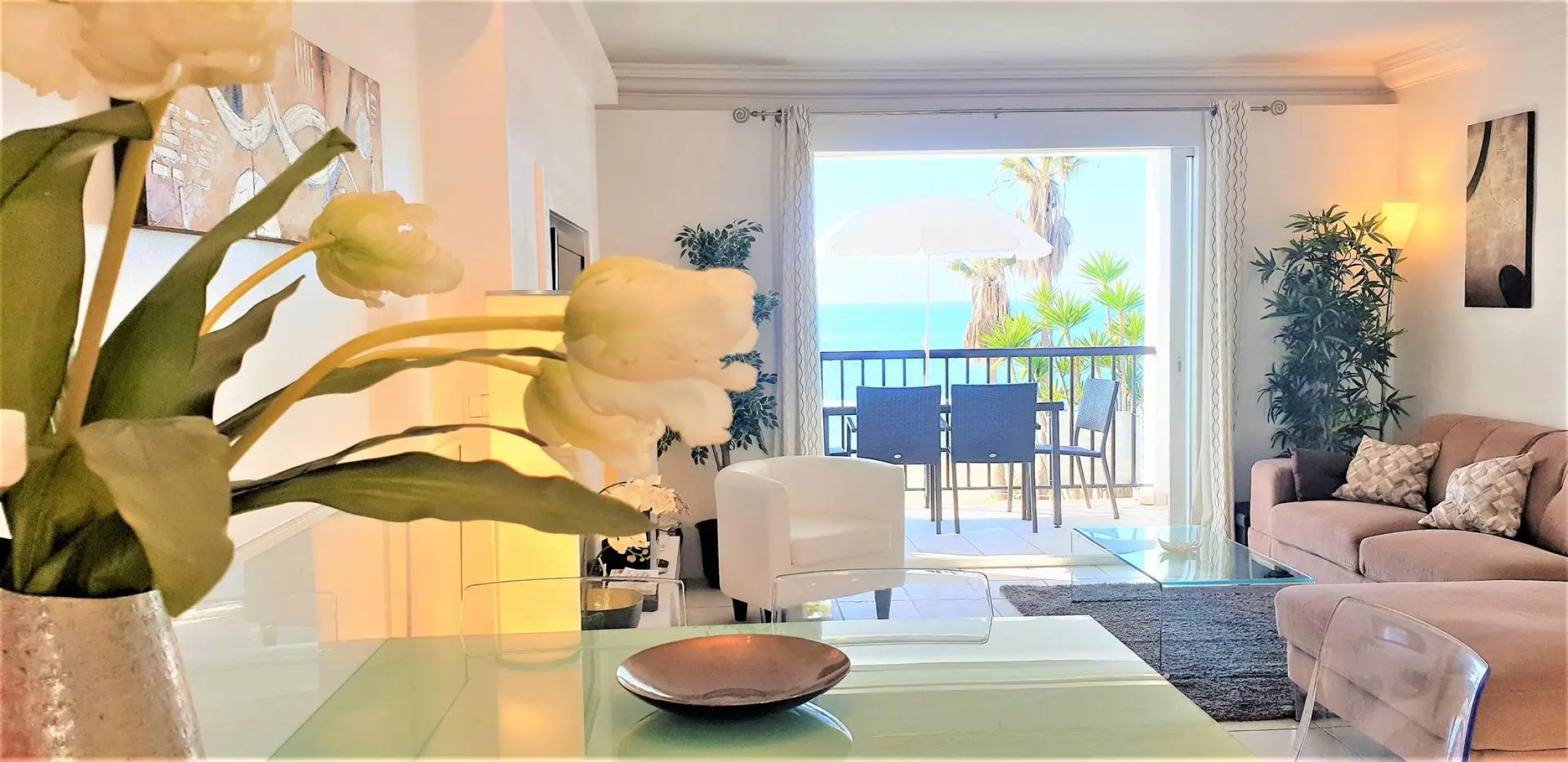 Beautiful frontline duplex apartment - Doña Lola - Mijas Costa - CS199