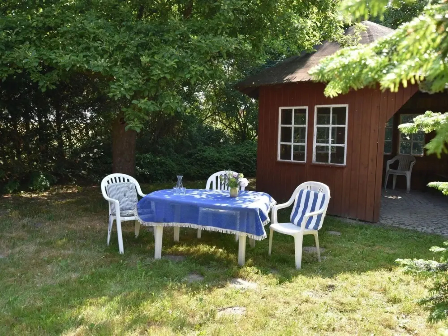 Apartment in Boiensdorf With Terrace, Garden and Barbecue
