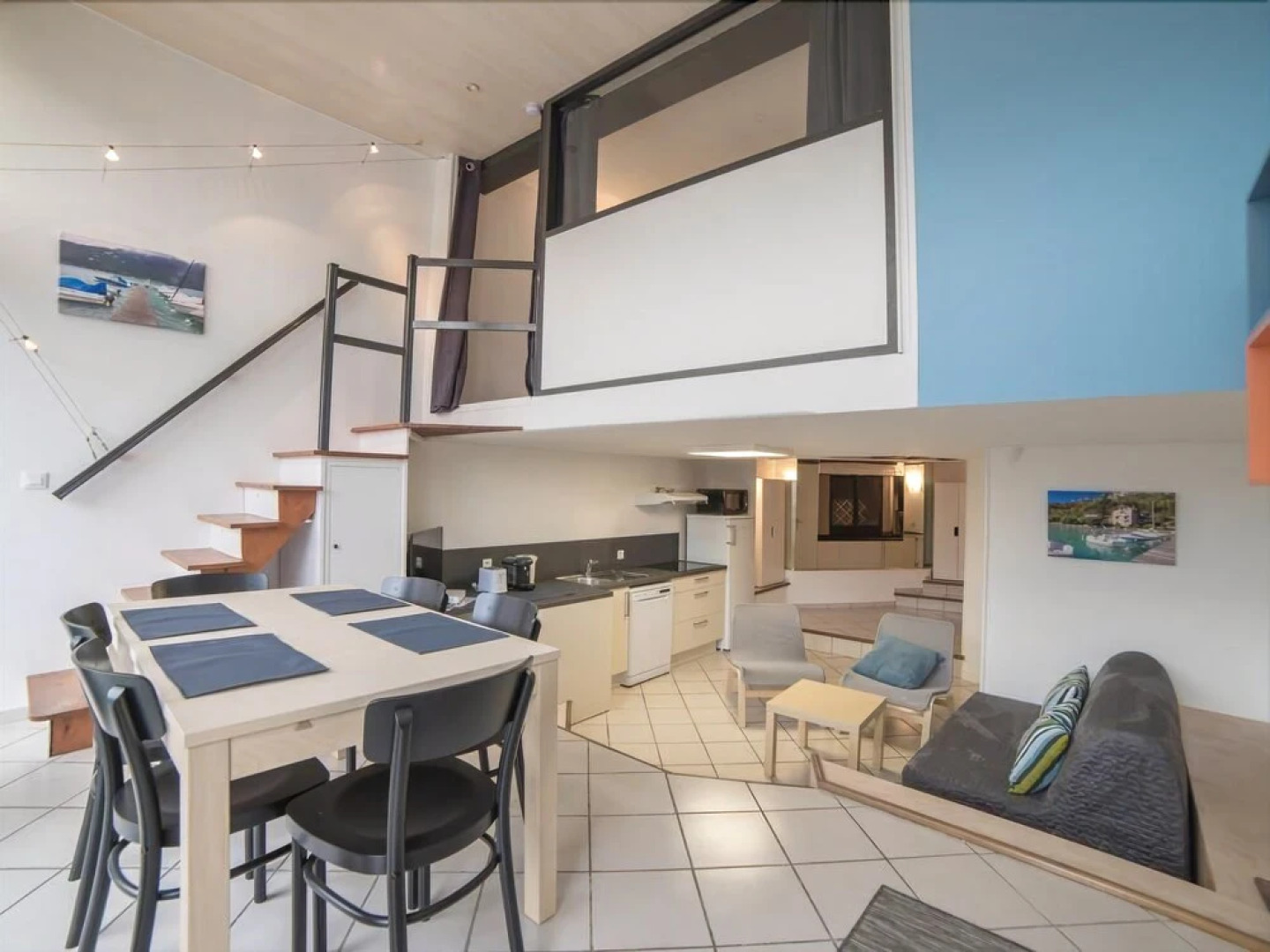 Ponton Duplex Cosy 6 Pers +park+wifi+plage et Ponton Privés