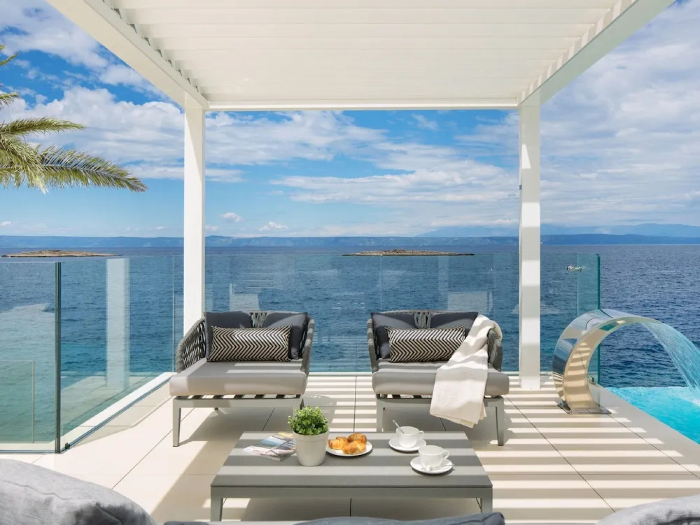 Beach Villa in Korcula with Pool, Sauna & Hot Tub