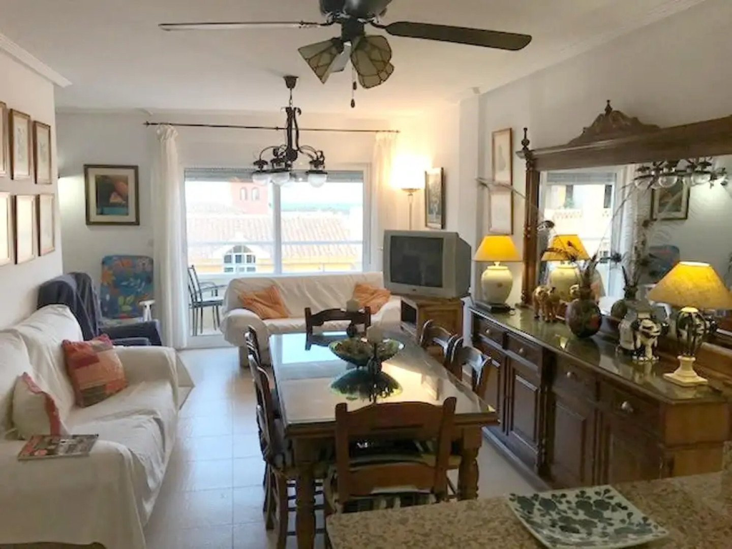 Apartment With 3 Bedrooms in Villaricos, With Wonderful sea View and F