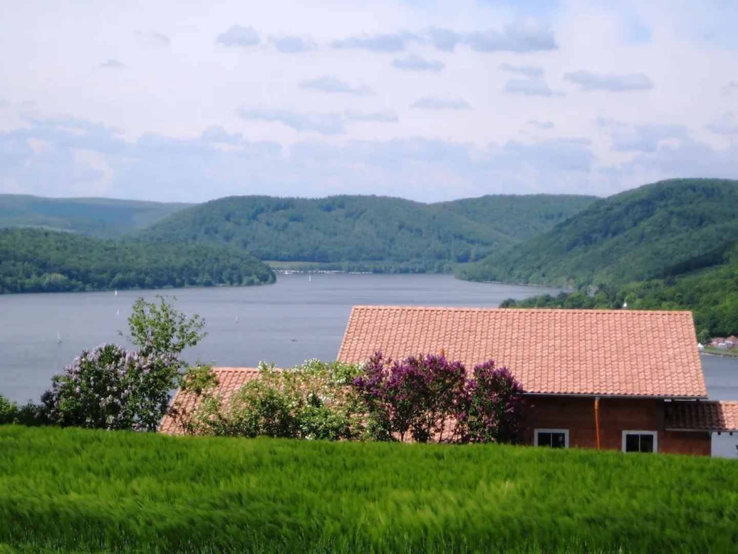 Large Holiday Home Consisting of Two Units with a Nice View of the Edersee