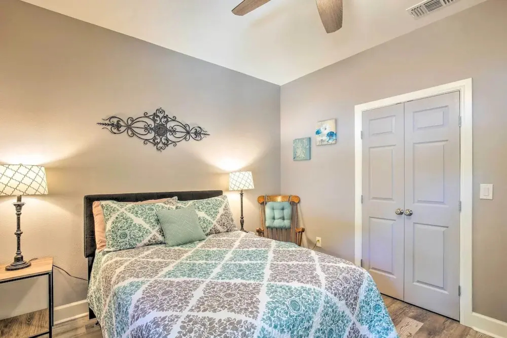 Outdoor Entertainment Space: Home in Mcqueeney