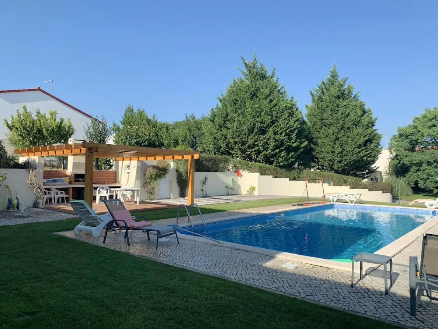 House With one Bedroom in Alcanhões, With Pool Access, Enclosed Garden