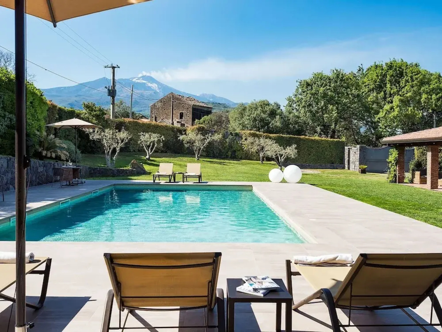 Villa in Trecastagni Near Mount Etna Tours