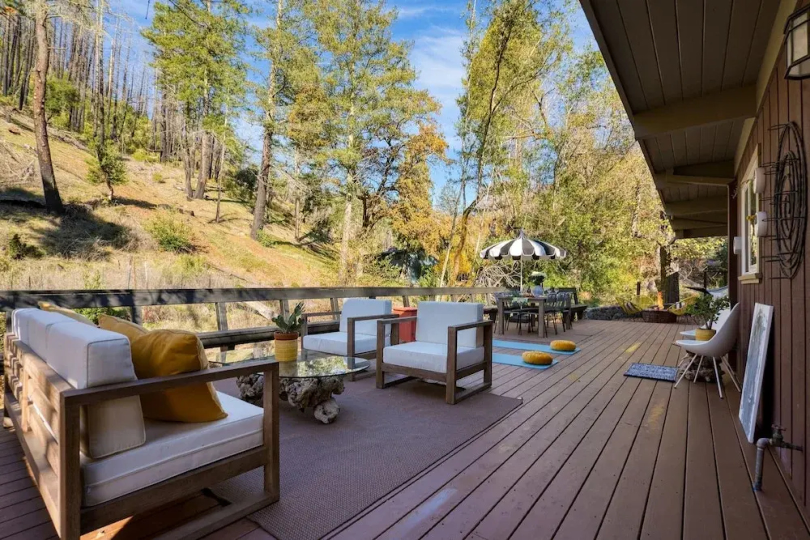 Sonoma Creek Haven Hot Tub Firepit Creekside Views Near Kenwood Wineries