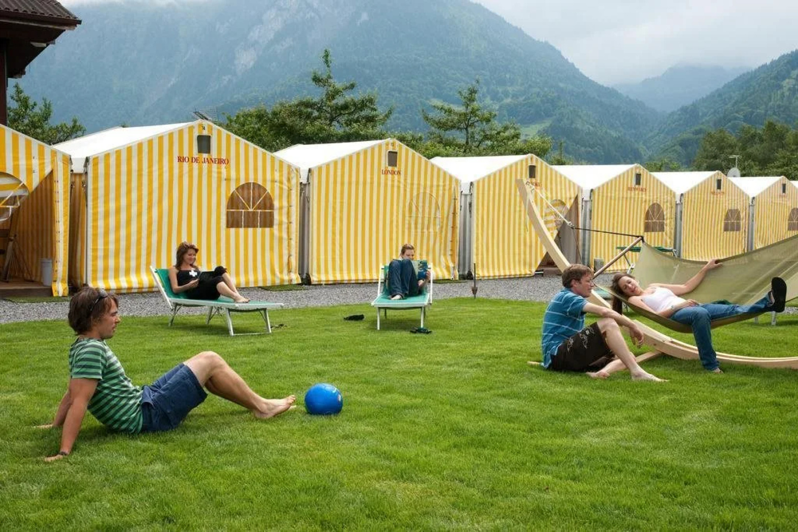 Balmers Tent Village