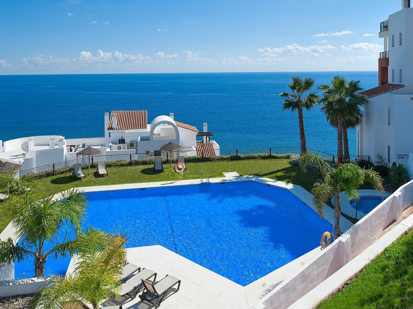 in Torrox Coast, front seaview