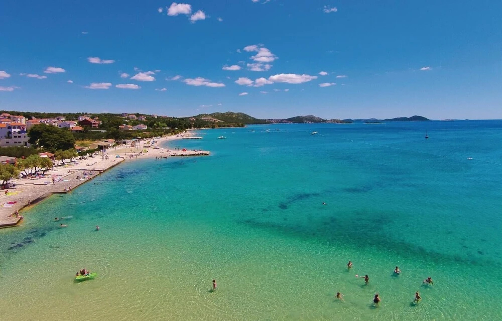 Stunning Home in Pakostane With 4 Bedrooms, Outdoor Swimming Pool and Wifi