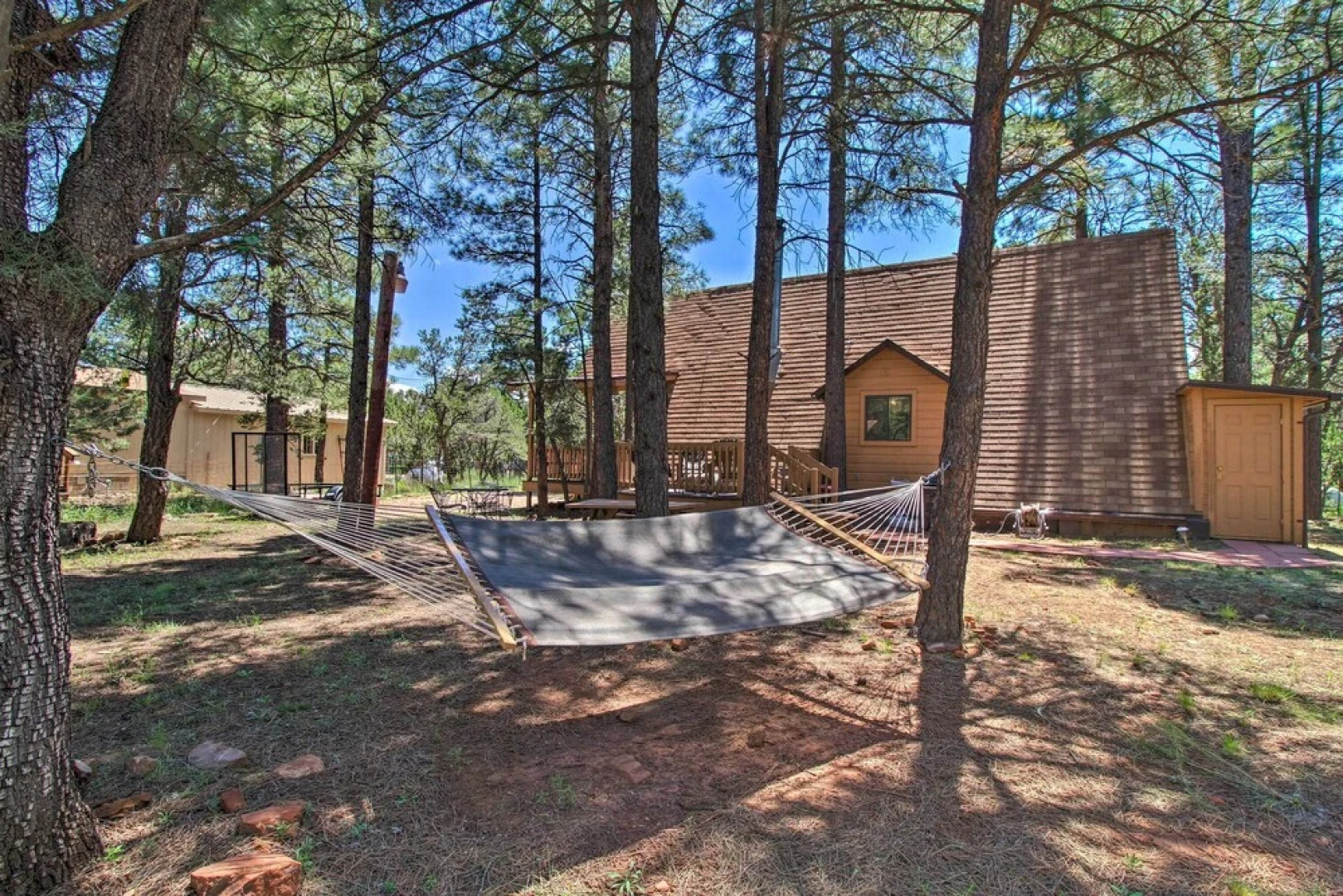 Cozy A-frame Cabin in Overgaard: Pets Welcome