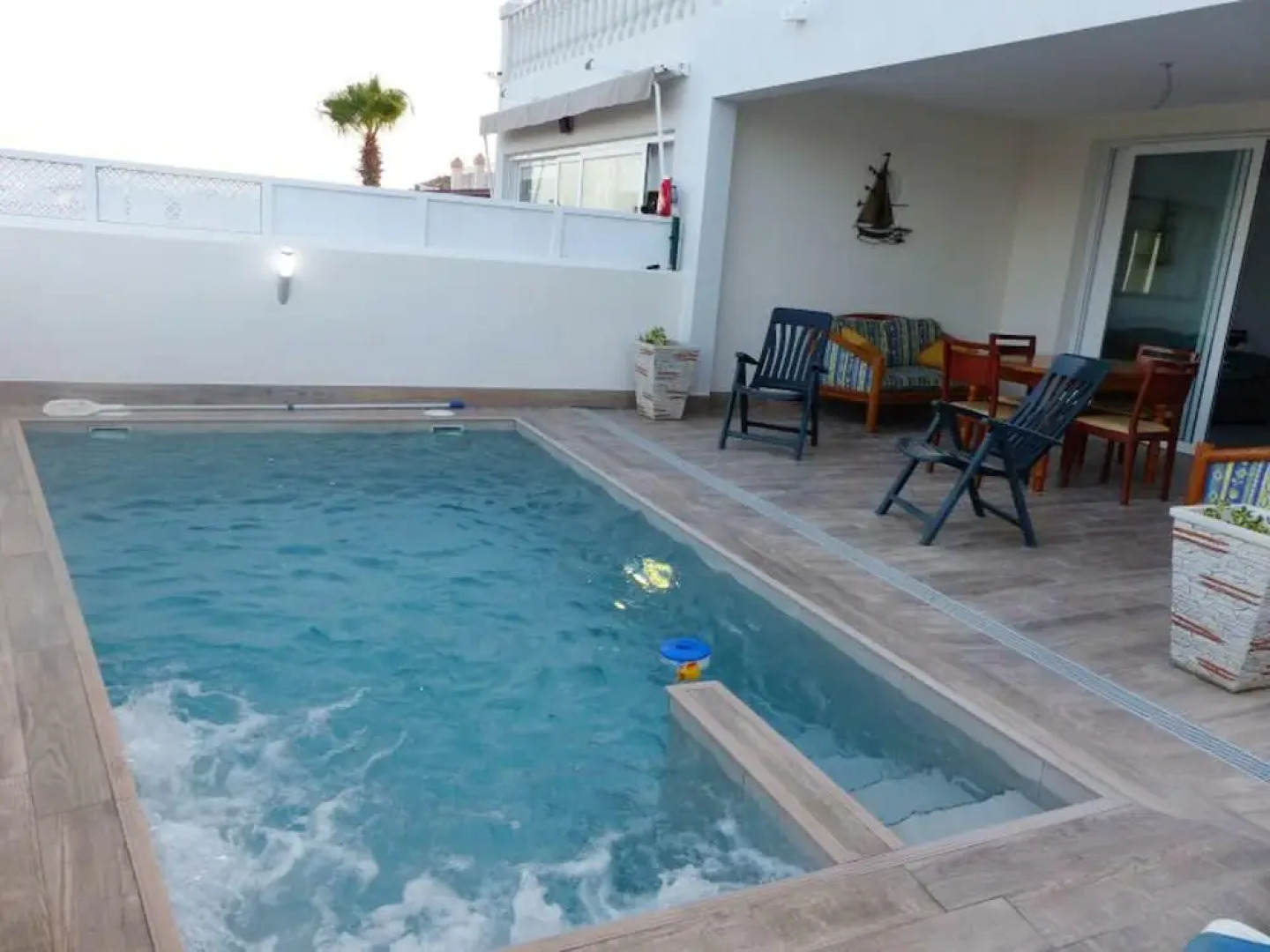 Villa With 3 Bedrooms in San Juan de los Terreros, With Wonderful sea View, Private Pool, Enclosed Garden