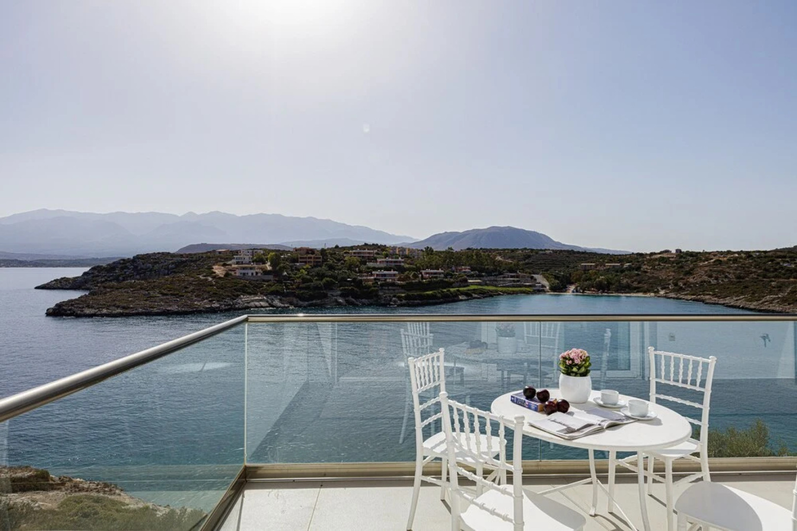 Luxurious Villa With Amazing 360 sea Views Infinity Pool 500m From the Beach