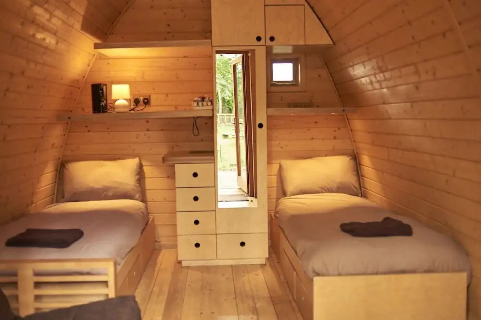Pinewood Camping Pods - At Port Lympne Reserve