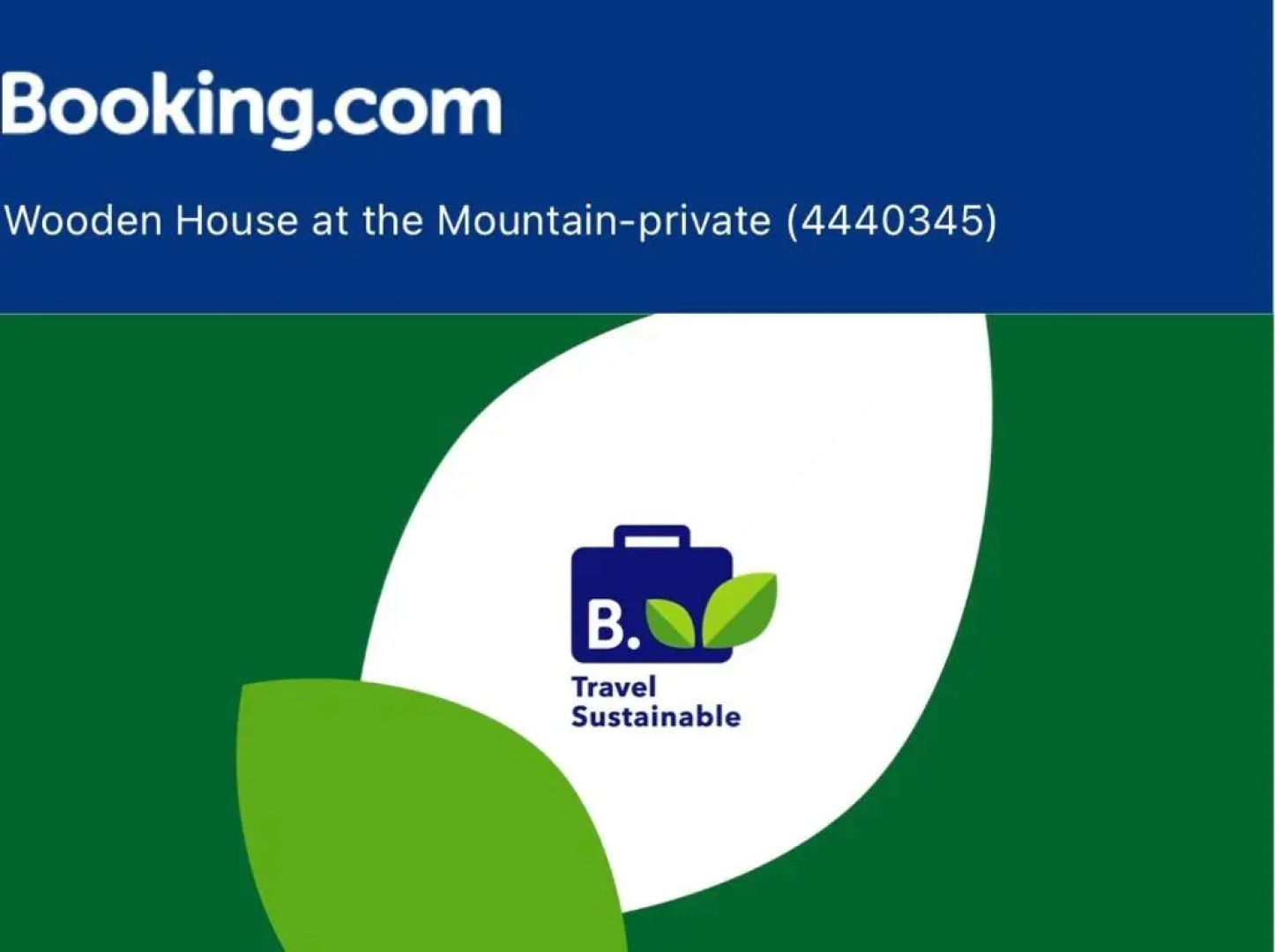 Wooden House at the Mountain-private