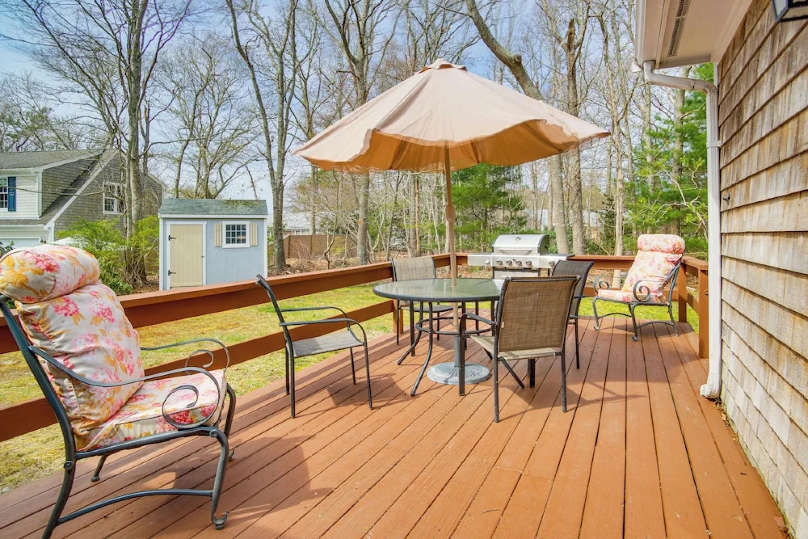 2 Mi to Covells Beach: Centerville Home w/ Deck