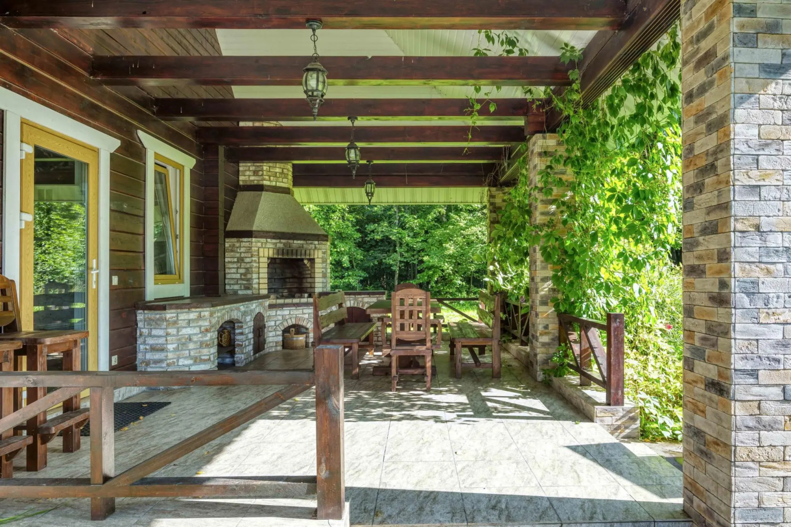 Дом на лесной опушке