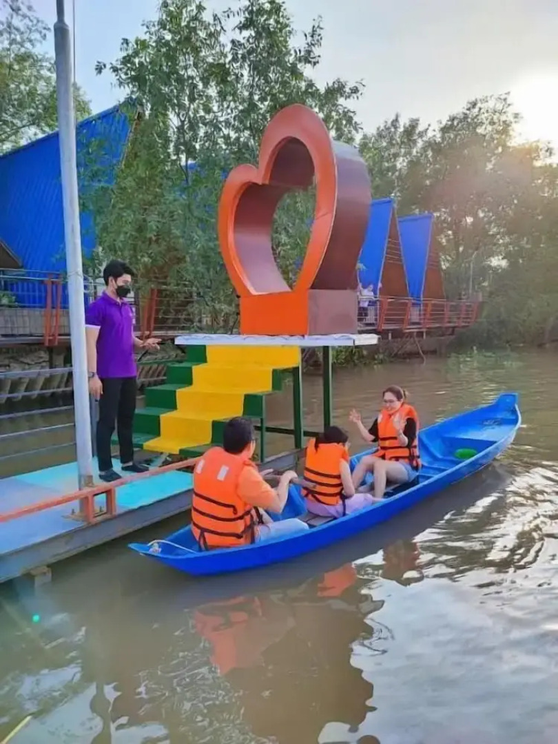 Cồn Phụng Resort Mekong - Nature Escape with Free Boat Shuttle & Fishing