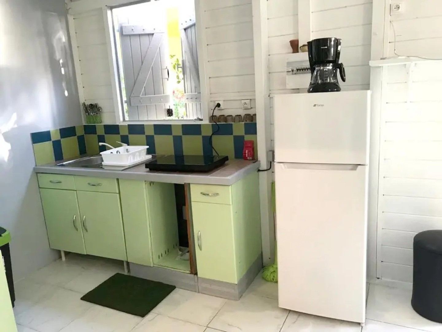 Apartment With one Bedroom in Le Carbet, With Wonderful sea View, Encl