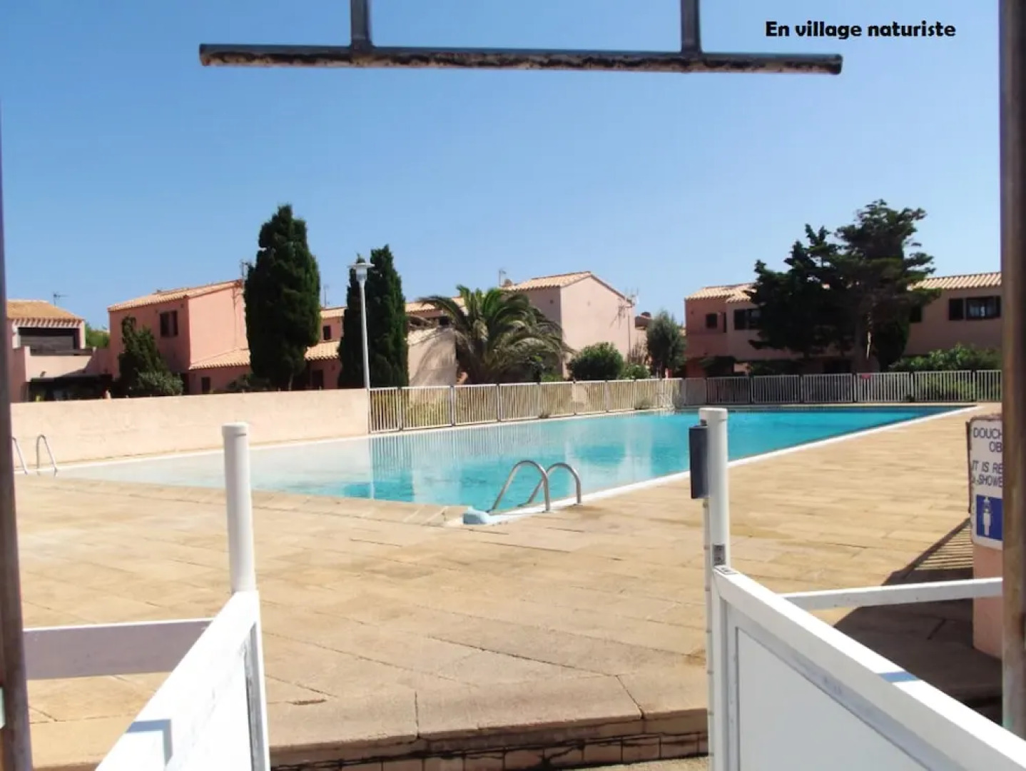Studio in Leucate, With Wonderful sea View, Shared Pool and Enclosed Garden - 100 m From the Beach
