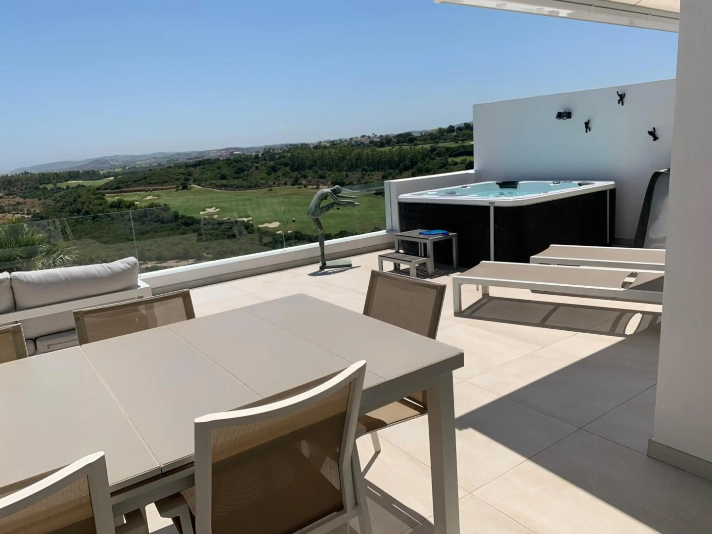 Finca Cortesin penthouse de luxe Le golfeur
