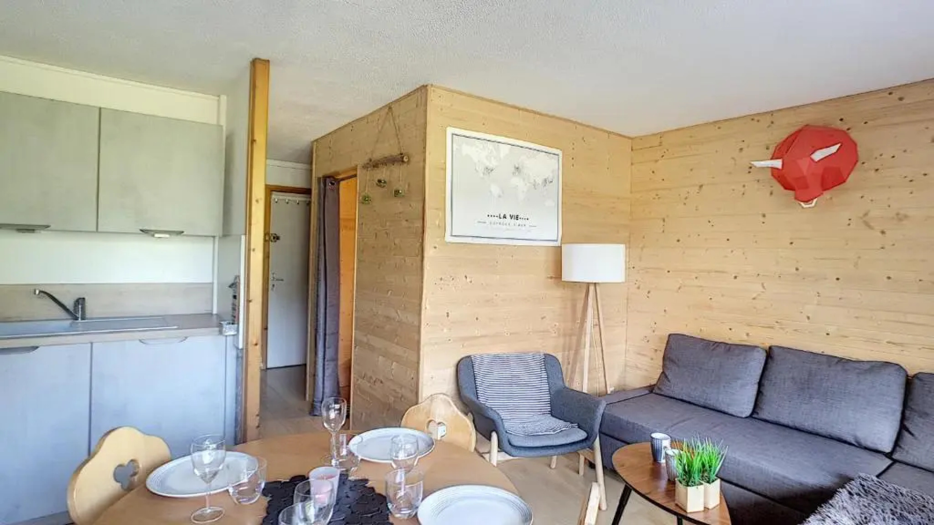Appartement Avce Acces Piscine-Wifi-Saint Jean D'Aulps Station-4 Personnes-Daille S18