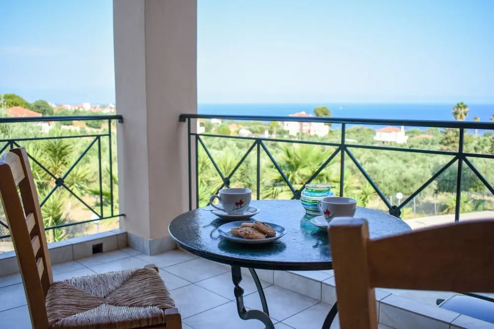 Panoramic seaview close to the beach