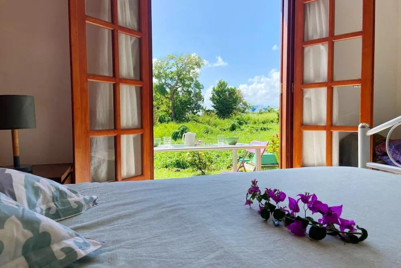 House with 3 Bedrooms in Trois Rivieres, with Wonderful Sea View, Furnished Terrace And Wifi - 400 M From the Beach