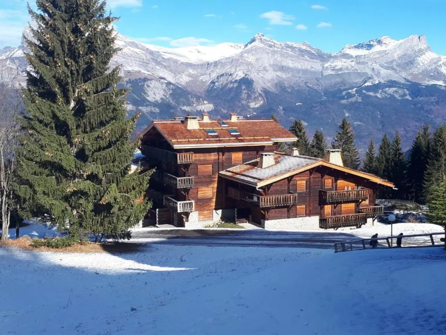 Saint Gervais - Le Bettex T3 Duplex (1400m d'altitude)/ 55m2 / Vue Mont Blanc - Aux Pieds des Pistes!